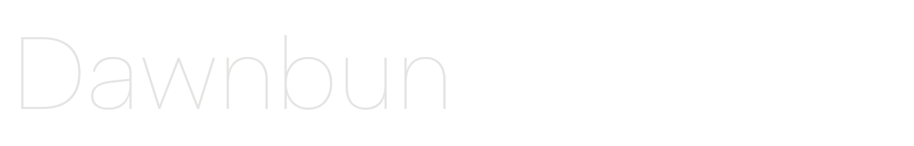Dawnbun set in Albert Sans