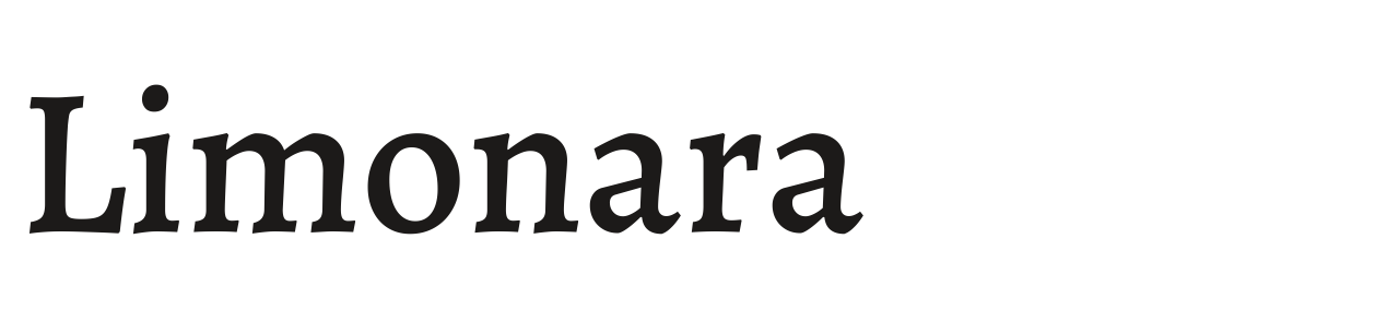 Limonara set in Alegreya