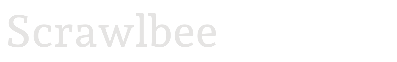 Scrawlbee set in Andada Pro