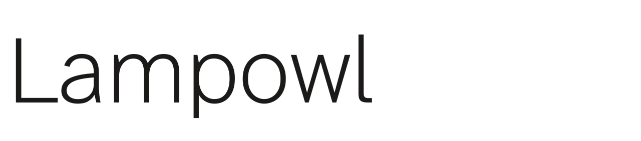 Lampowl set in Atkinson Hyperlegible Next