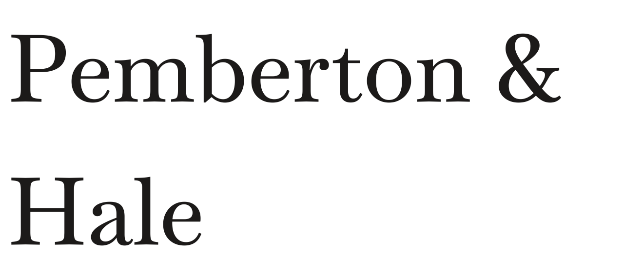 Pemberton & Hale set in Baskervville
