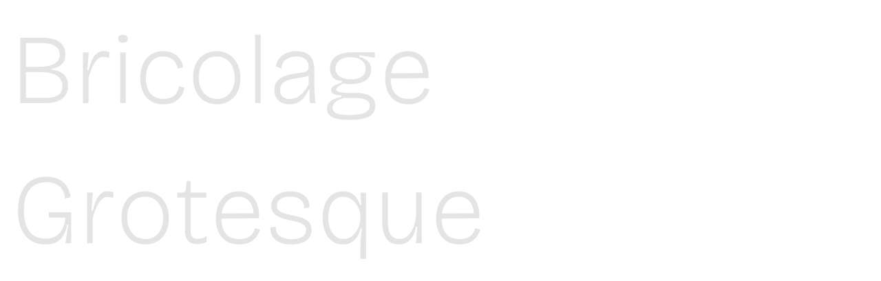 Bricolage Grotesque set in Bricolage Grotesque