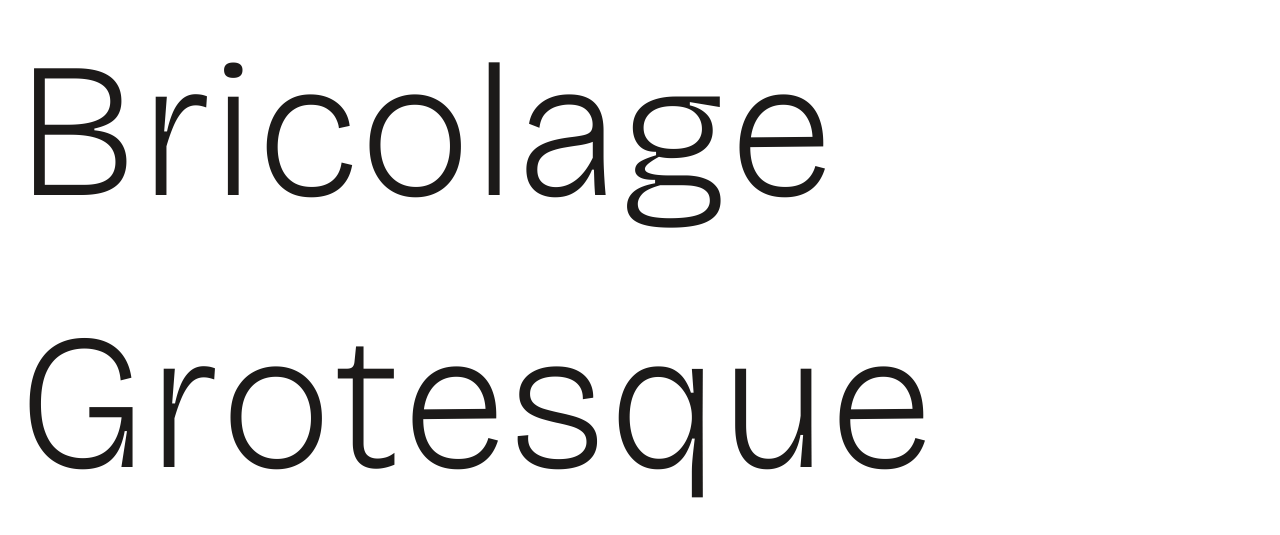 Bricolage Grotesque set in Bricolage Grotesque