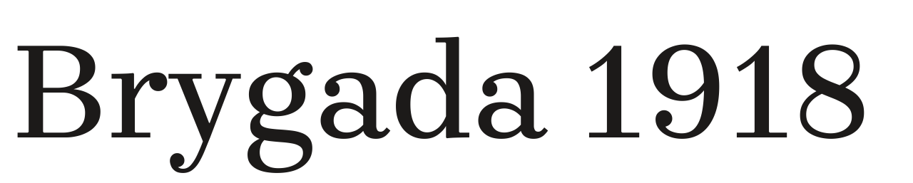Brygada 1918 set in Brygada 1918