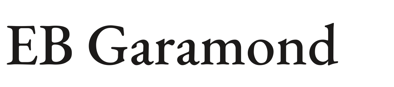 EB Garamond set in EB Garamond