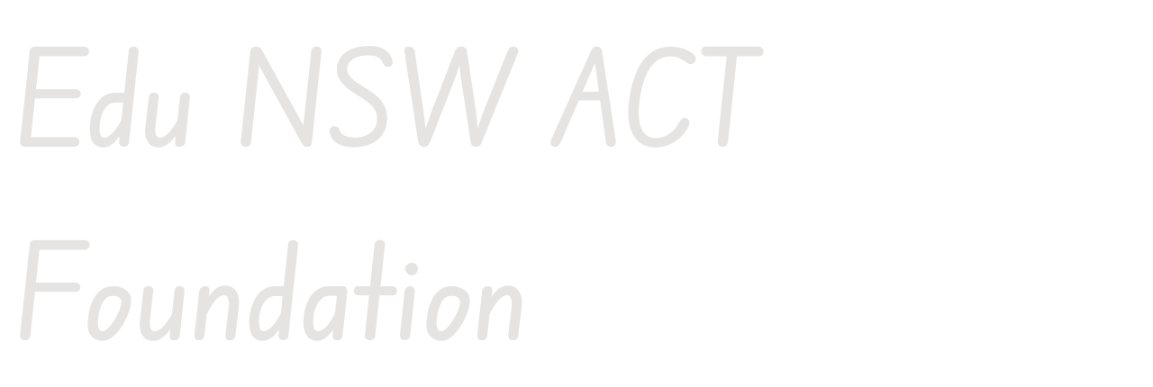 Edu NSW ACT Foundation set in Edu NSW ACT Foundation