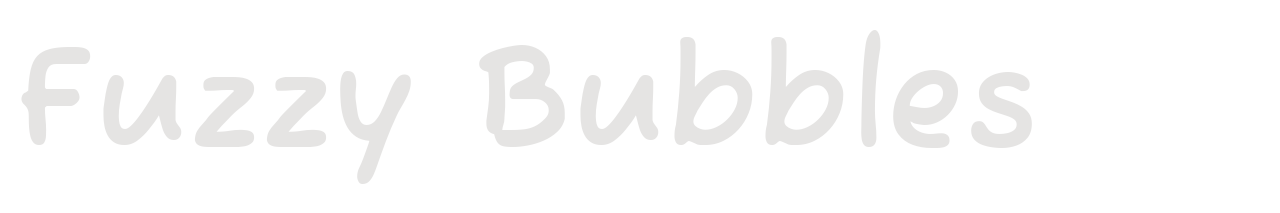 Fuzzy Bubbles set in Fuzzy Bubbles