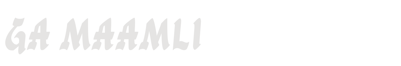 GA MAAMLI set in Ga Maamli