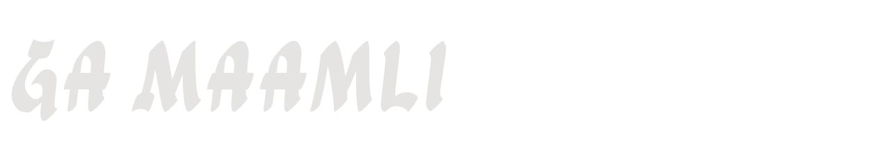 Ga Maamli set in Ga Maamli