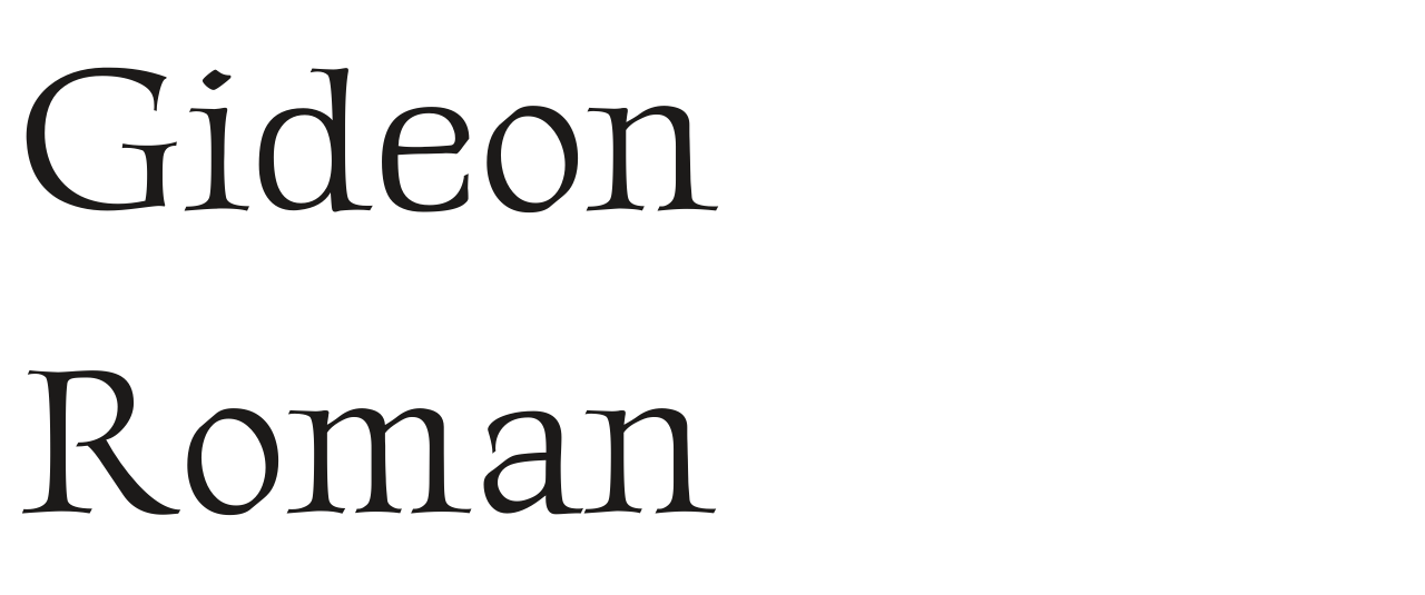 Gideon Roman set in Gideon Roman