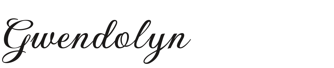 Gwendolyn set in Gwendolyn