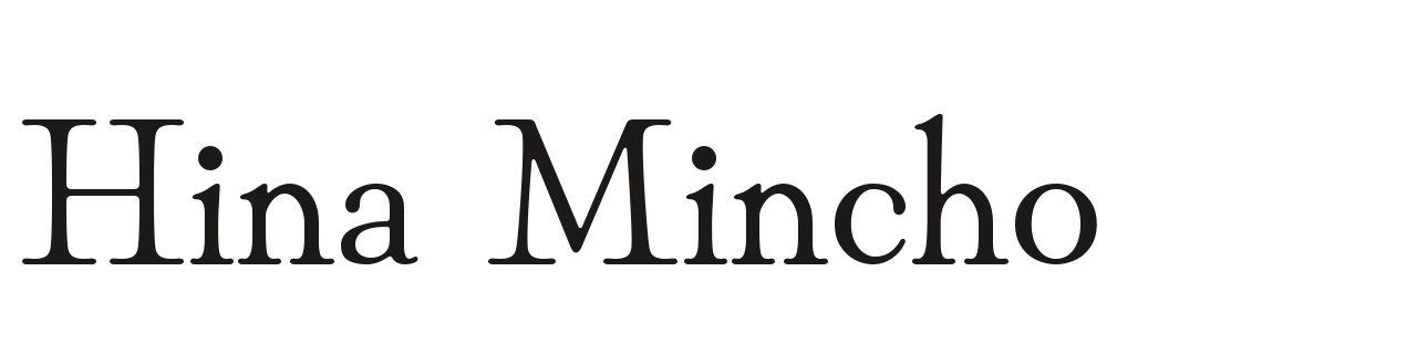 Hina Mincho set in Hina Mincho