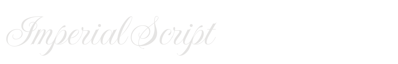 Imperial Script set in Imperial Script
