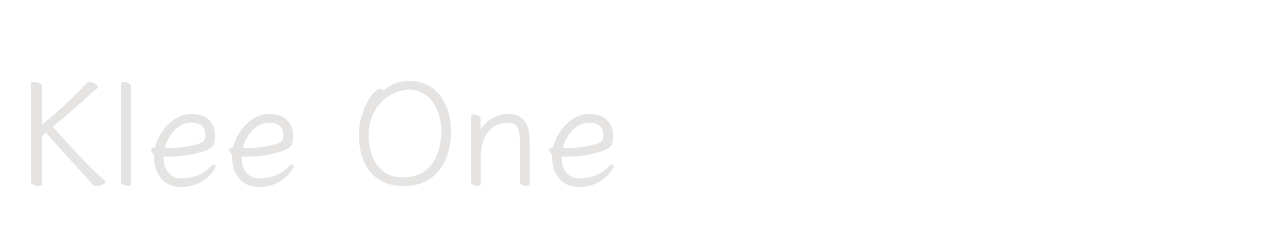 Klee One set in Klee One