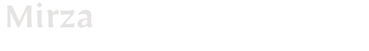 Mirza set in Mirza