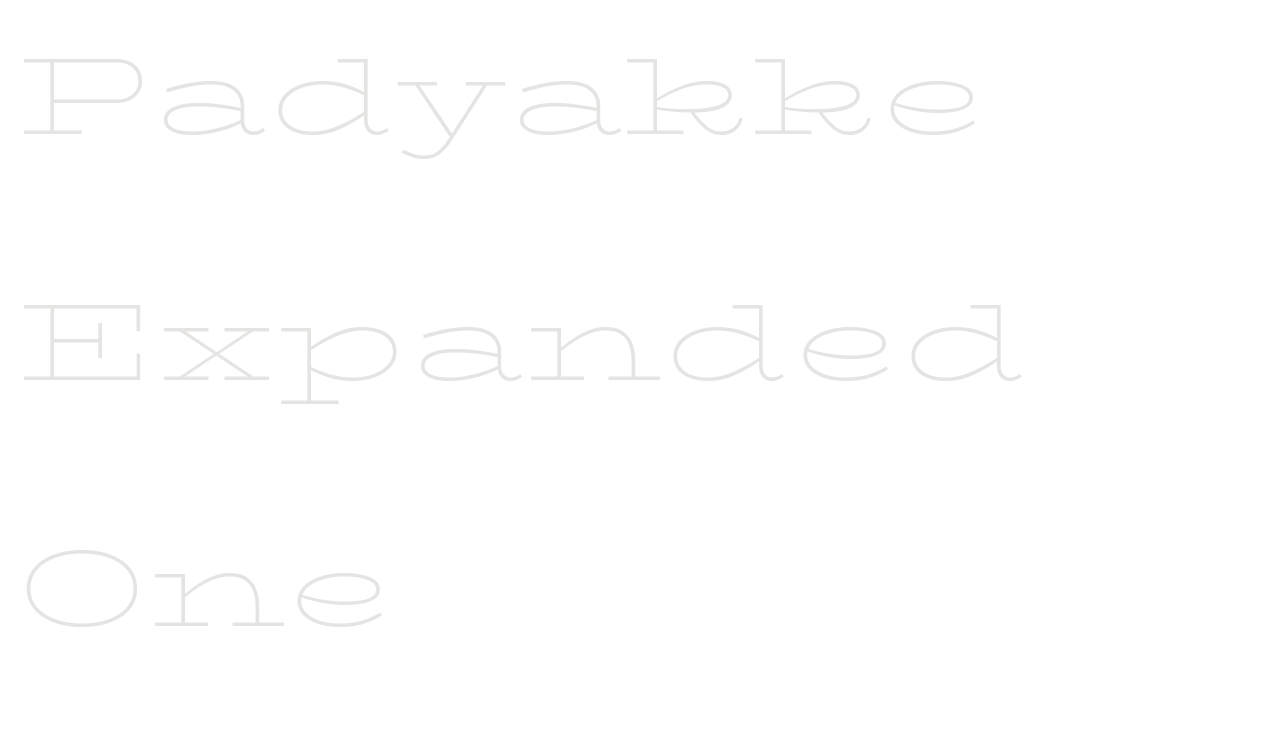 Padyakke Expanded One set in Padyakke Expanded One