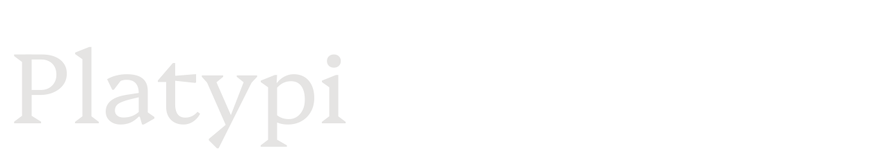 Platypi set in Platypi