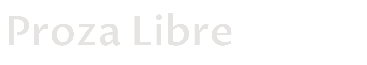 Proza Libre set in Proza Libre