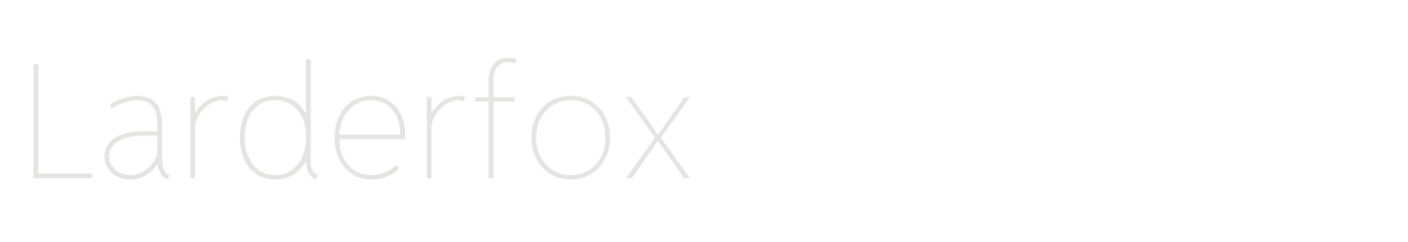 Larderfox set in Reddit Sans