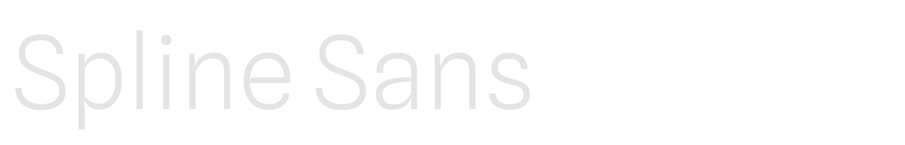 Spline Sans set in Spline Sans