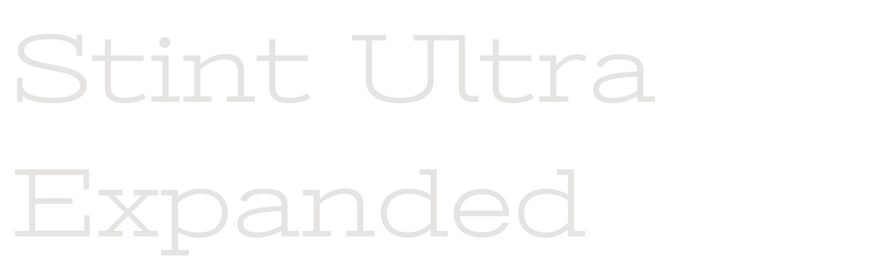 Stint Ultra Expanded set in Stint Ultra Expanded
