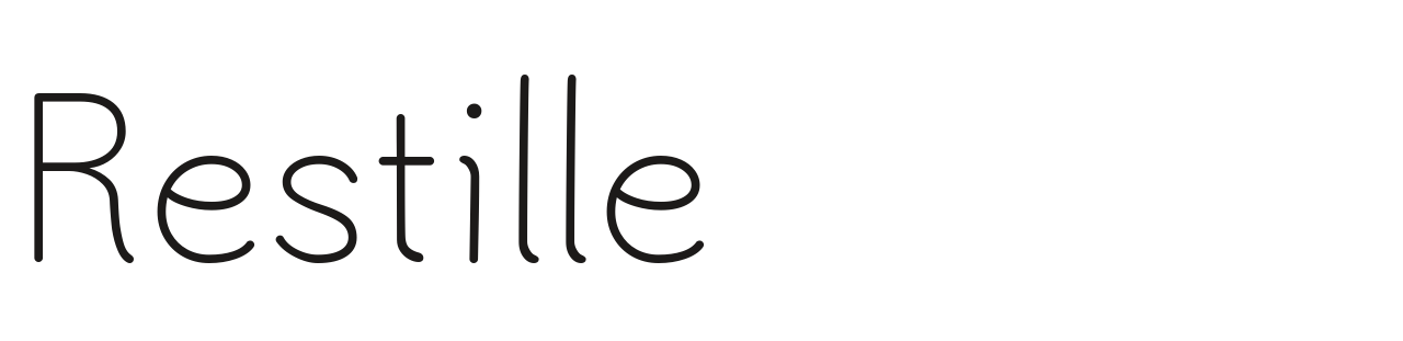 Restille set in Tsukimi Rounded