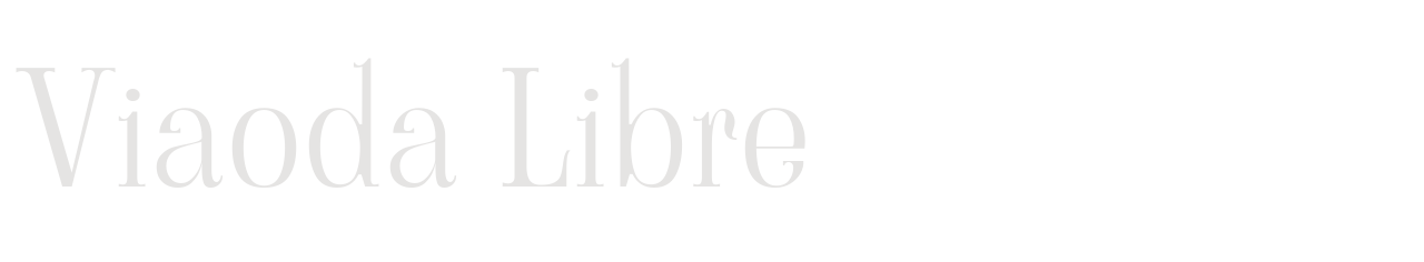 Viaoda Libre set in Viaoda Libre