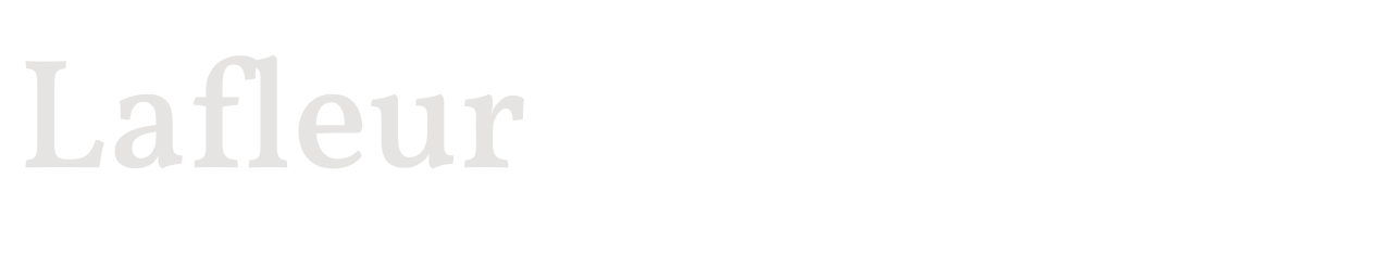 Lafleur set in Vollkorn