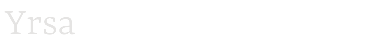 Yrsa set in Yrsa