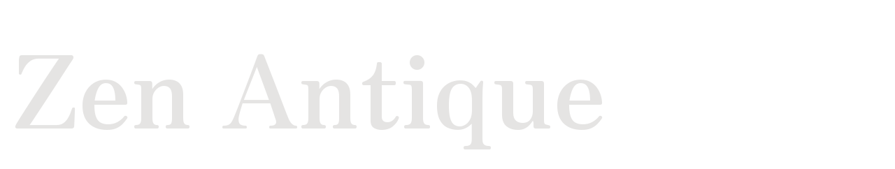 Zen Antique set in Zen Antique