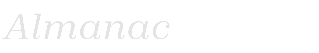 Almanac set in Zodiak