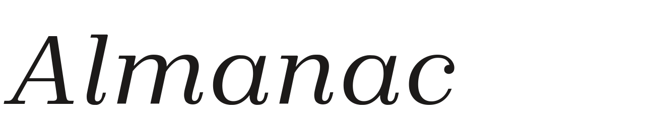 Almanac set in Zodiak