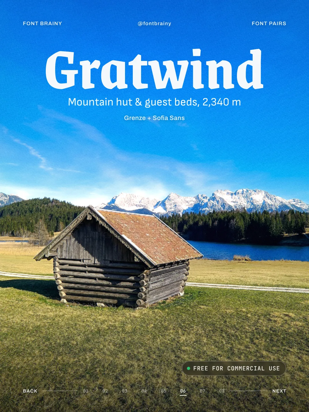 Gratwind: Grenze and Sofia Sans