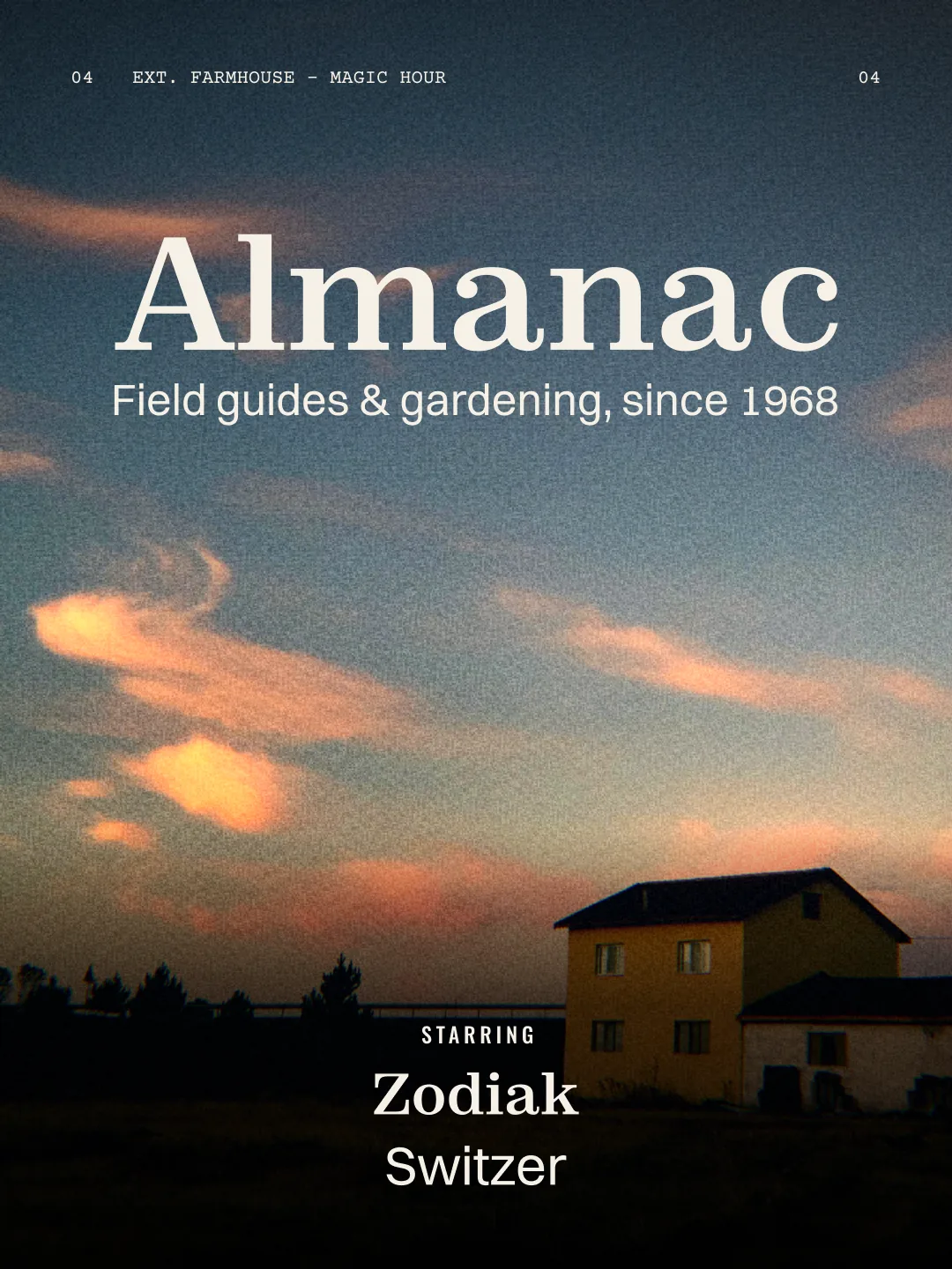 Almanac: Zodiak and Switzer