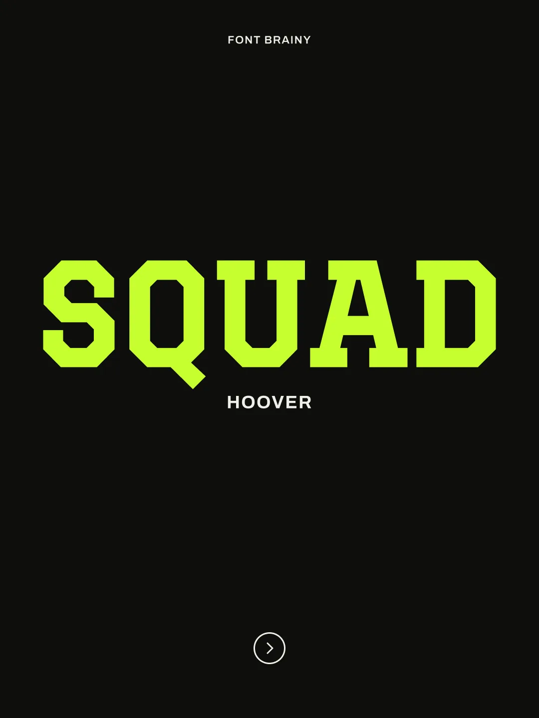 SQUAD: Hoover