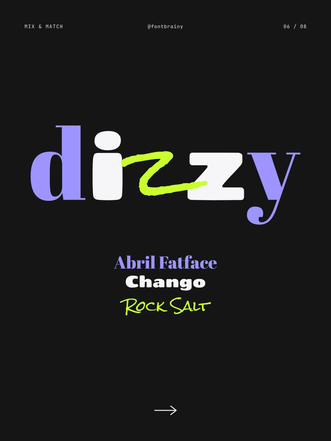 Chango + Abril Fatface + Rock Salt: Chango and Abril Fatface and Rock Salt