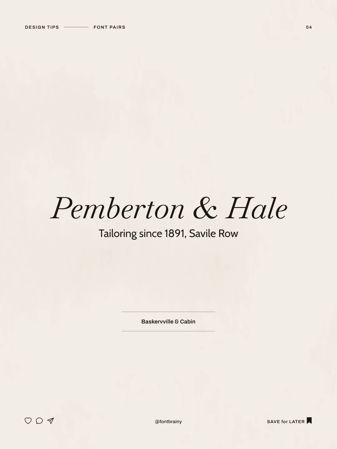 Pemberton & Hale: Baskervville and Cabin