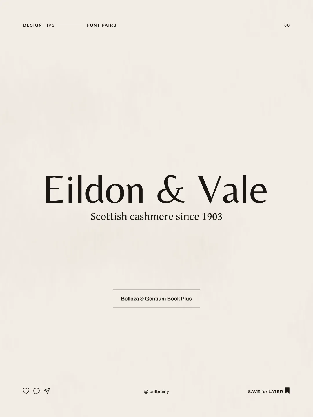 Eildon & Vale: Belleza and Gentium Book Plus