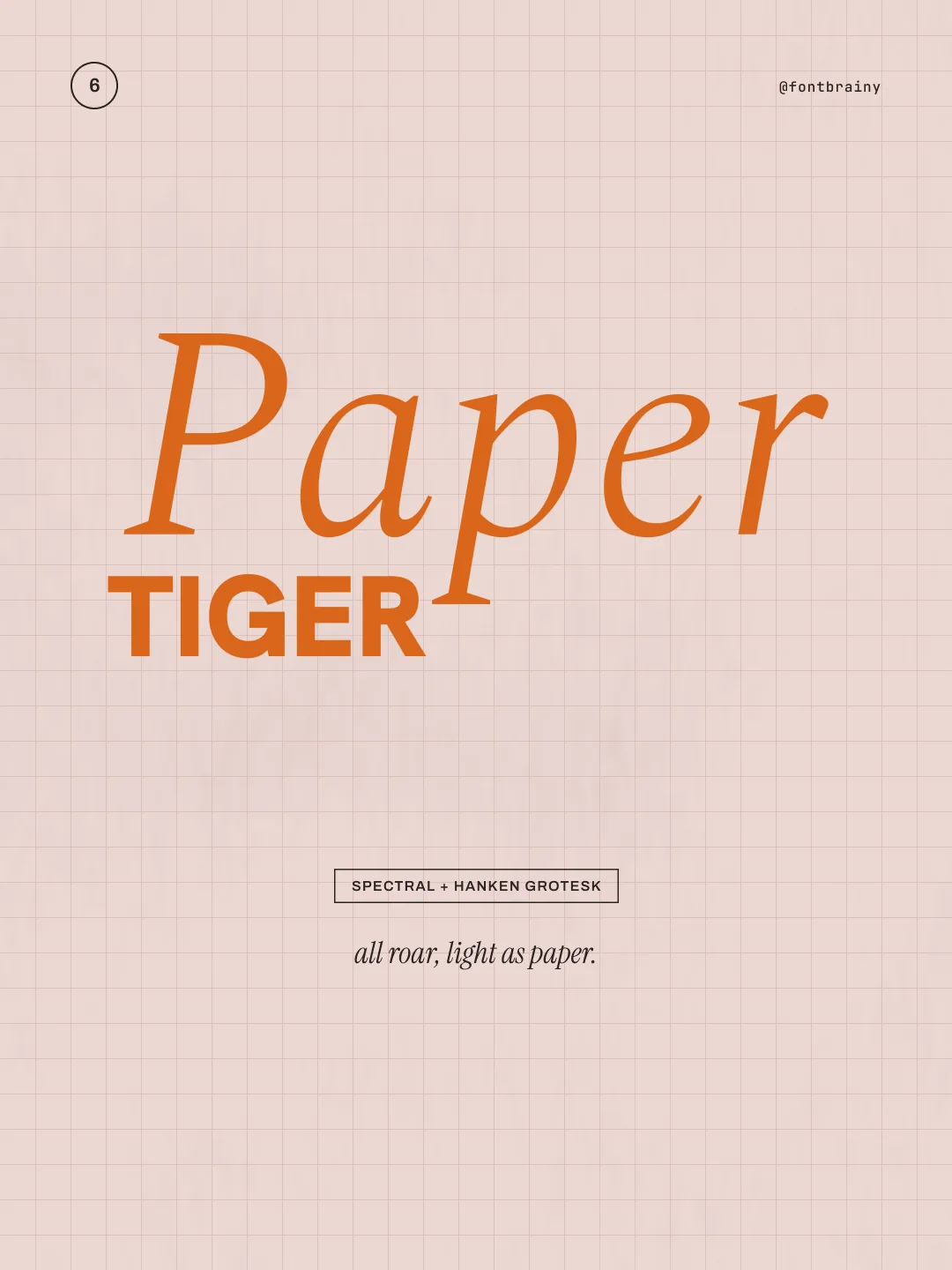 Spectral + Hanken Grotesk: Spectral and Hanken Grotesk
