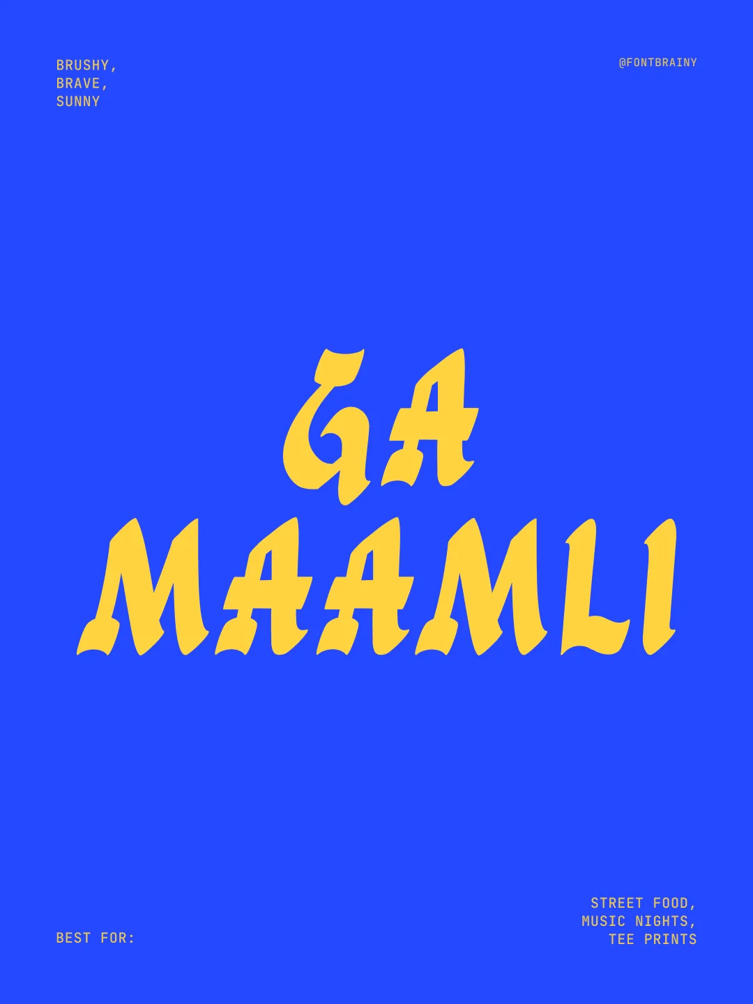 GA MAAMLI: Ga Maamli