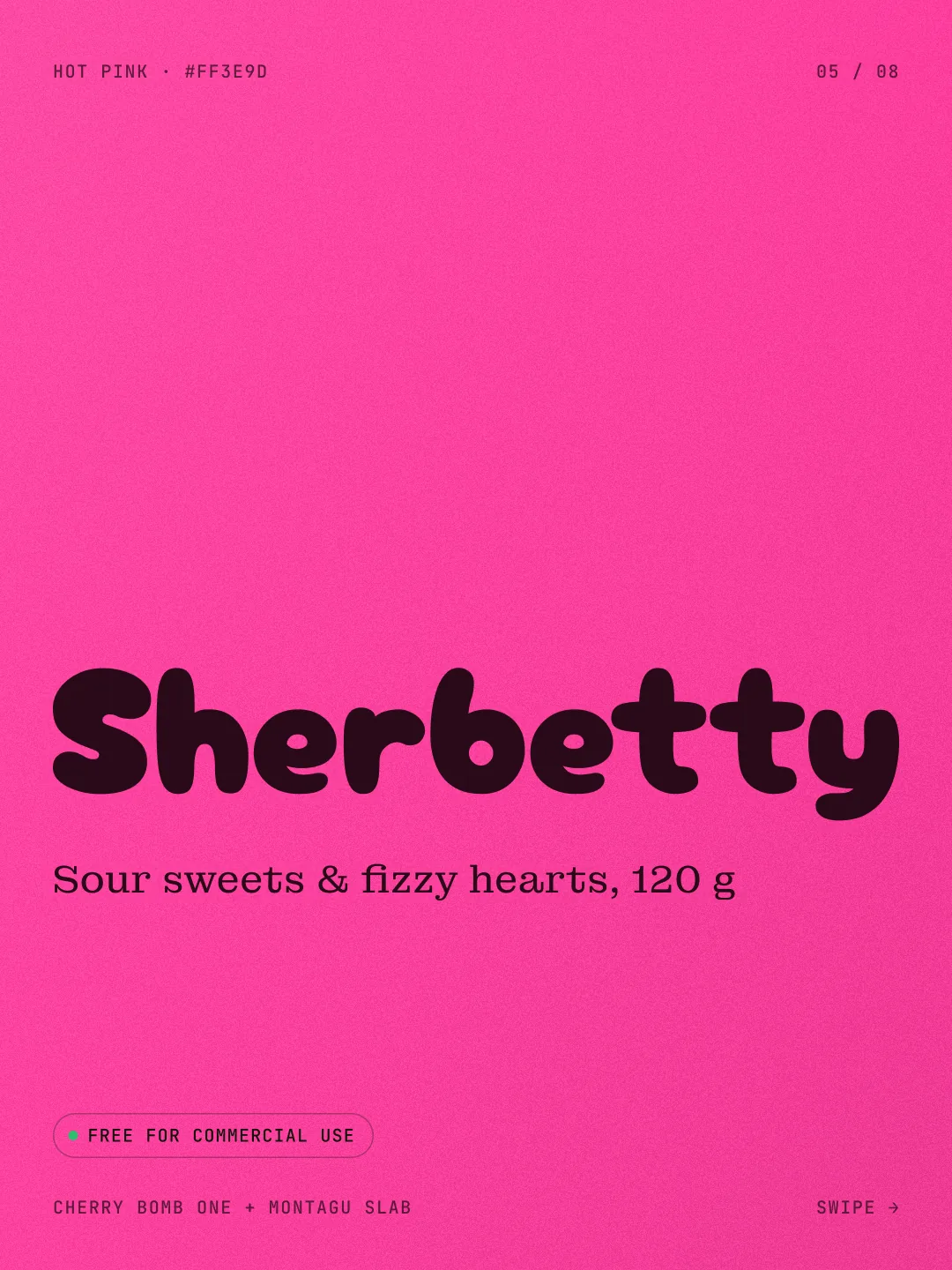 Sherbetty: Cherry Bomb One and Montagu Slab